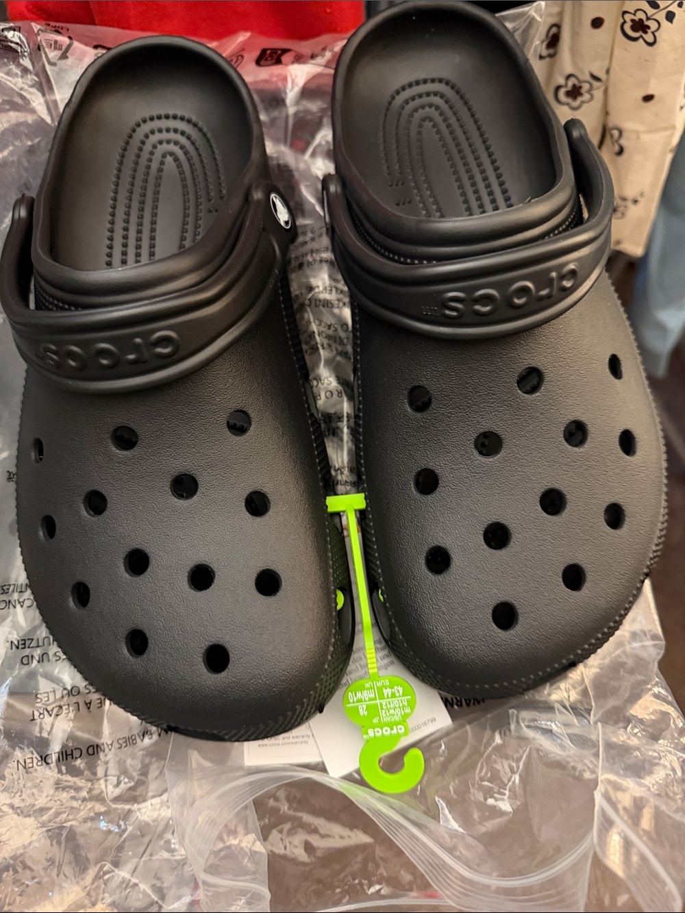CROCS Kids' Classic Clog in Black
